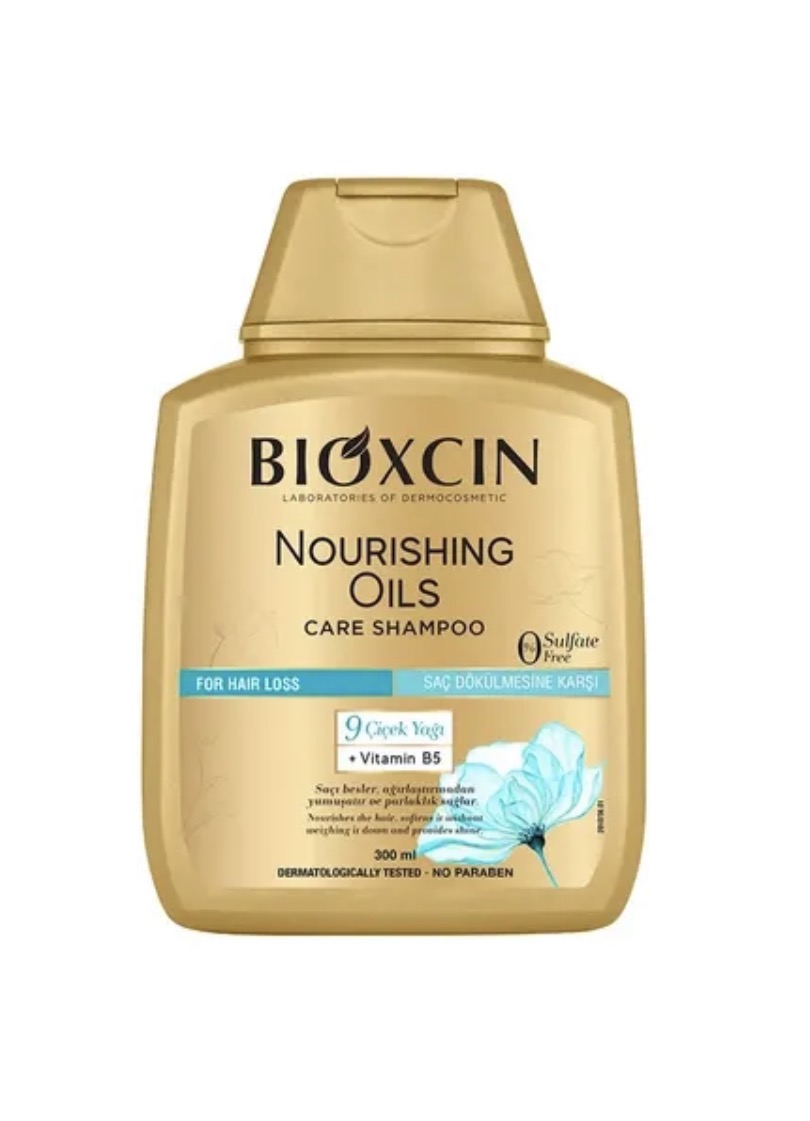 شامپو ضد ریزش مو بیوکسین مدل Nourishing Oils حجم 300 میلی لیتر